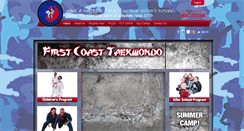 Desktop Screenshot of firstcoasttaekwondo.com